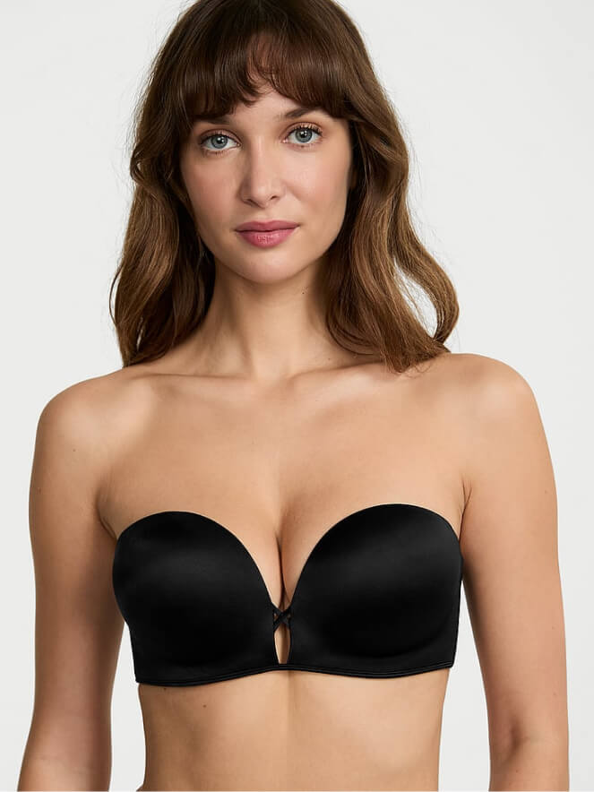 Very Sexy Strapless Bombshell Bra- black