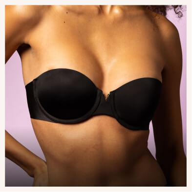 Strapless bras